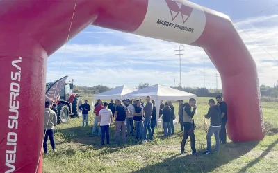 Demostraciones Massey Ferguson en Sariñena y Binéfar